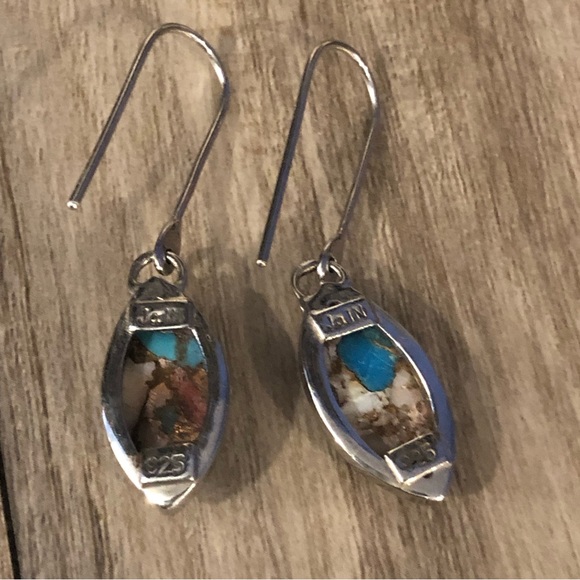 Mojave Turquoise Earrings 💙 - Picture 5 of 10